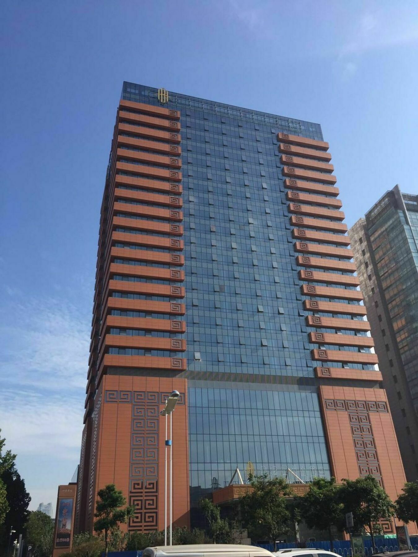 Jinan Luxury Blue Horizon Hotel Exterior foto