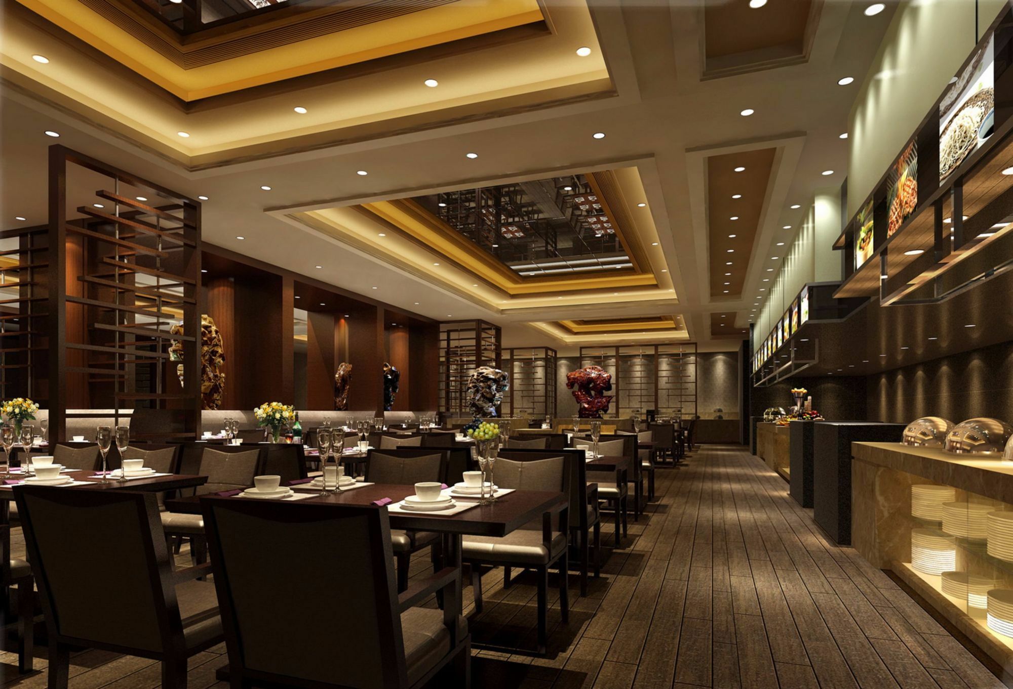 Jinan Luxury Blue Horizon Hotel Exterior foto